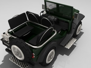 jeep car Modelo 3D