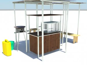 ugandan chapati rolex stand 3D Model