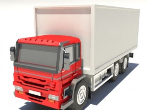 3d model truck 3D Model
