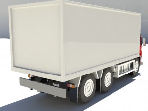 3d model truck 3D 模型
