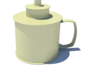 lampu minyak tanah genggam Model 3D