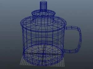 hand held kerosene lamp 3D Model