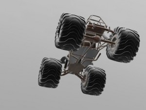 off road buggy Modèles 3D en vedette