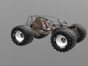 off road buggy Modèles 3D en vedette