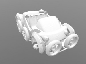 car strati model team 3D Print Model