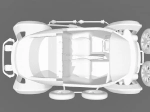 car strati model team 3D Print Model