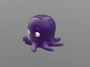 octopus original stand for micro sd sd card 3D Print Model