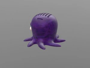 octopus original stand for micro sd sd card 3D Print Model