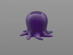 octopus original stand for micro sd sd card 3D Print Model