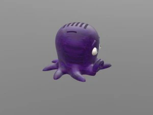 octopus original stand for micro sd sd card 3D Print Model