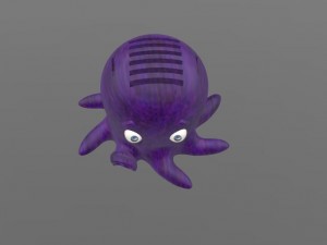 octopus original stand for micro sd sd card Modelo de Impressão 3D