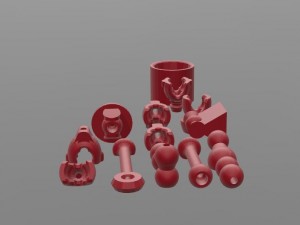 various mounts for 3d printing 3D Print Model