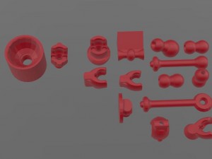 various mounts for 3d printing 3D Baskı Modeli