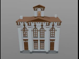 a collapsible model of the house 3D Print Model