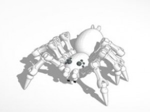 tarantula 3D-printmodel