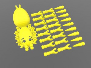 tarantula 3D-Druckmodell