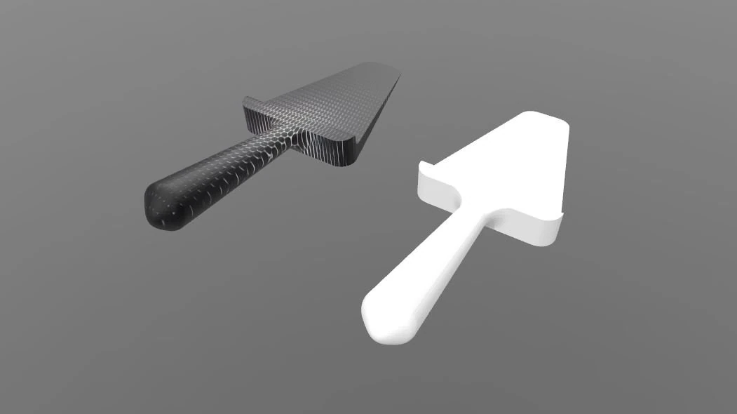 spatula for cooking 3D Print Model .c4d .max .obj .3ds .fbx .stl .blend 
