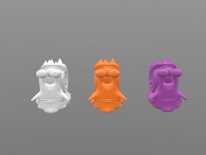snail phone stand 3D 打印模型