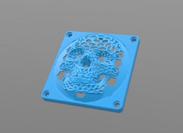 skull 3Dプリントモデル .c4d .max .obj .3ds .fbx .stl .blend 