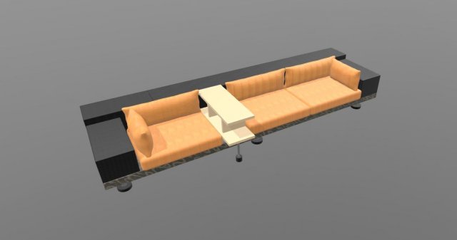 sofa modular prefabricated 3D Model .c4d .max .obj .3ds .fbx .stl .blend 