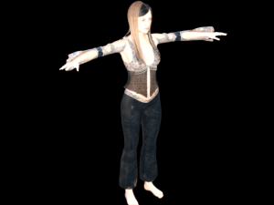 Dancer 3D Model