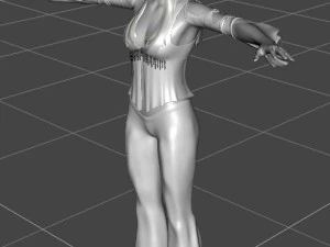 Dan&ccedil;arino Modelo 3D