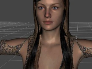 Dan&ccedil;arino Modelo 3D