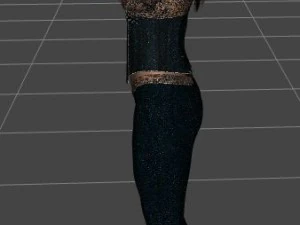 Dan&ccedil;arino Modelo 3D