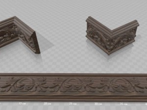 baguette decorative Modelo de impresión 3D