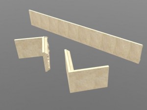 baguette decorative Modelo de Impressão 3D