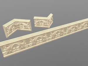 baguette decorative Modelo de Impressão 3D