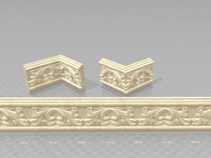 baguette decorative Modelo de Impressão 3D