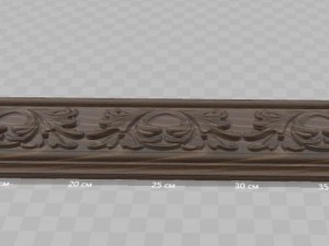 baguette decorative Modelo de Impressão 3D
