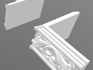 baguette decorative Modelo de Impressão 3D