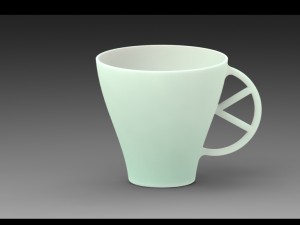 coffee mug 3D 모델