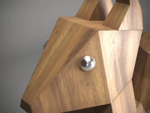 woody chipmunk 3D Model