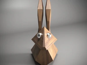 woody rabbit 3D Model