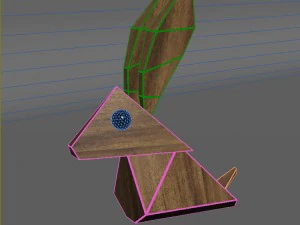 woody rabbit 3D Model