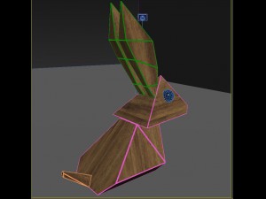 woody rabbit 3D Модель