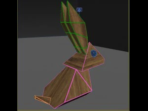 woody rabbit 3D Model