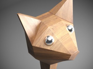 woody cat 3D 模型