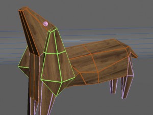 doggy Model 3D