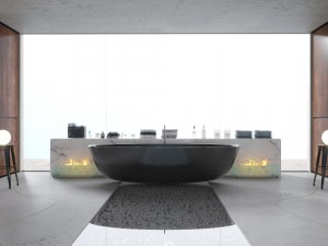 black bath 3D Model