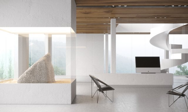 simple modern interior 3D 模型 .c4d .max .obj .3ds .fbx .stl .blend