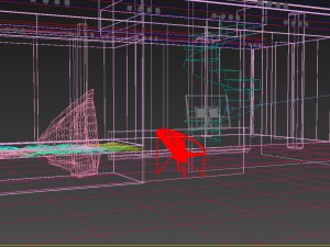 simple modern interior 3D 模型
