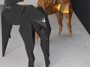 horses 3D Model
