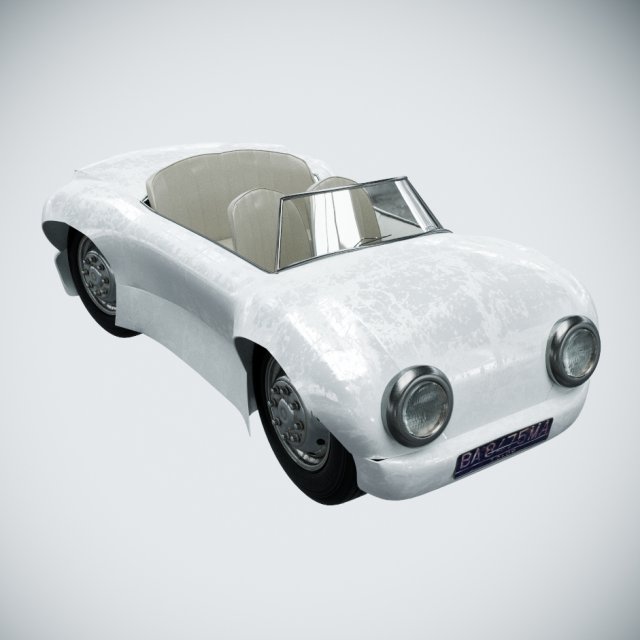 metal toy car Modèle 3D .c4d .max .obj .3ds .fbx .stl .blend 