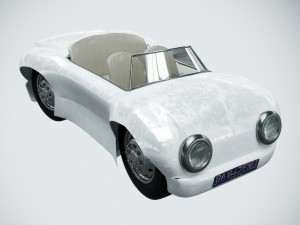 metal toy car 3D Model