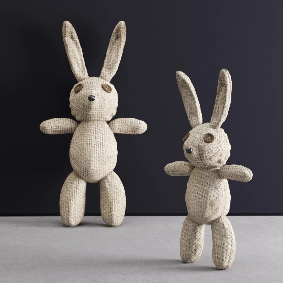 bunny 3D Model .c4d .max .obj .3ds .fbx .stl .blend
