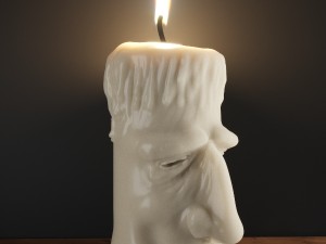 old candle 3D Model